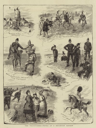 Los voluntarios, notas en una revisión en Brighton de William Ralston